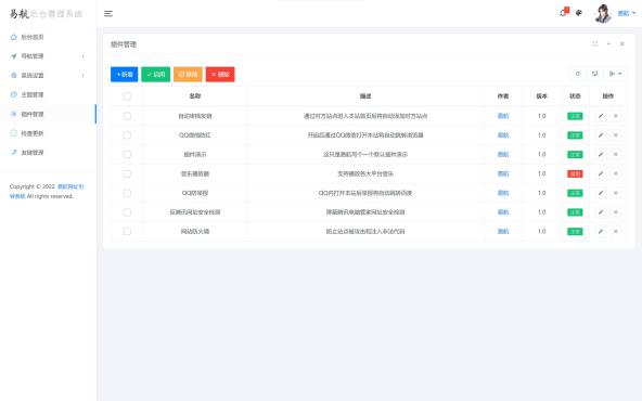 
易航网址引导系统-一款极其优雅的网址引导系统+内置24套主题和防墙防举报插件
-空城博客
-第2
张图片